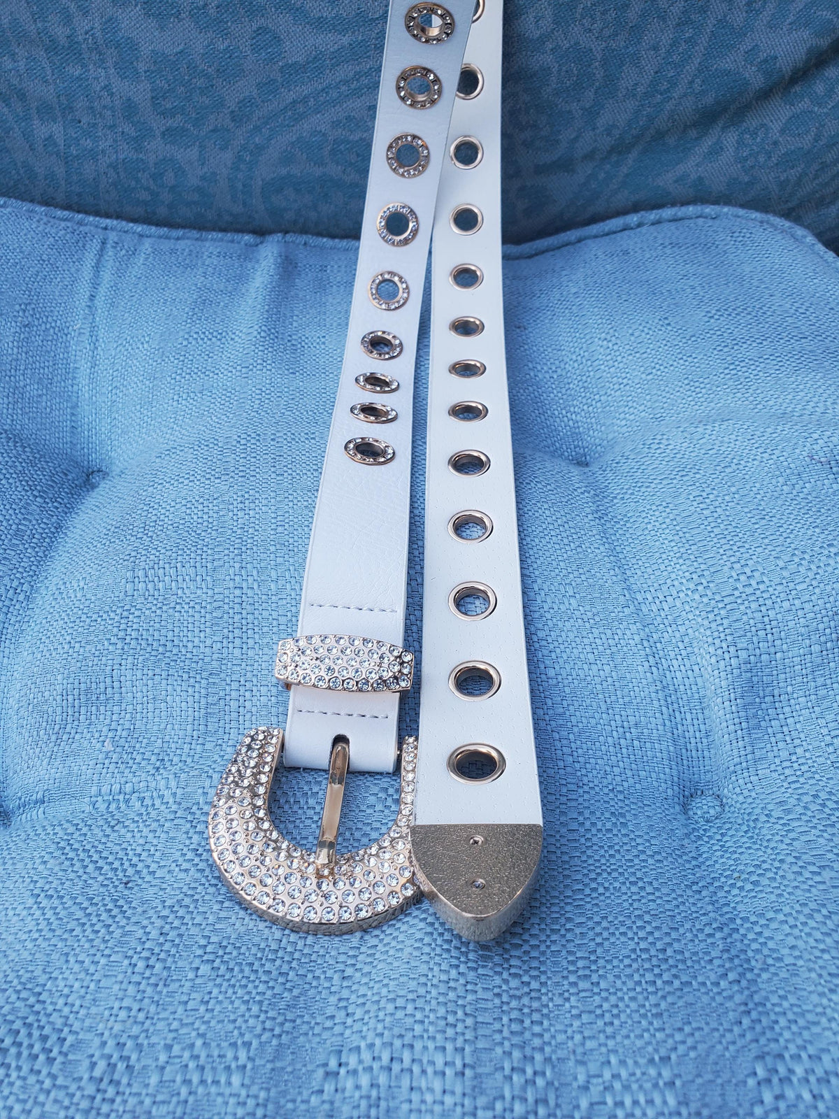 Dark Romance Winged Heart Statement Buckle |Studded Belt