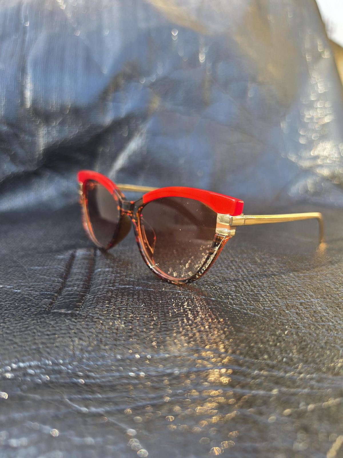 Be Careful Vintage Cat Eye Sunglasses