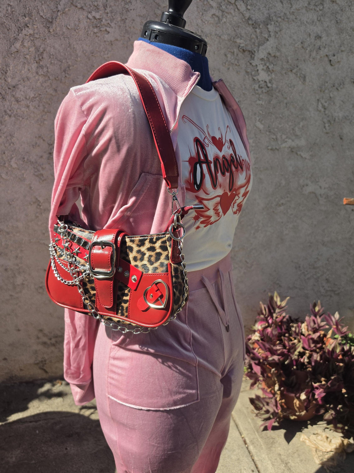 The Tryouts Velour Jogger Set | Y2K Fashion | PINK
