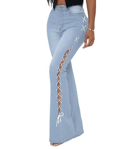 CaliGirl Laced flare jeans