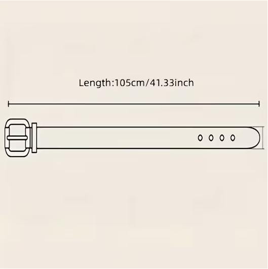 Heart Shaped Buckle Wide Y2K Waist Belt - BEIGE