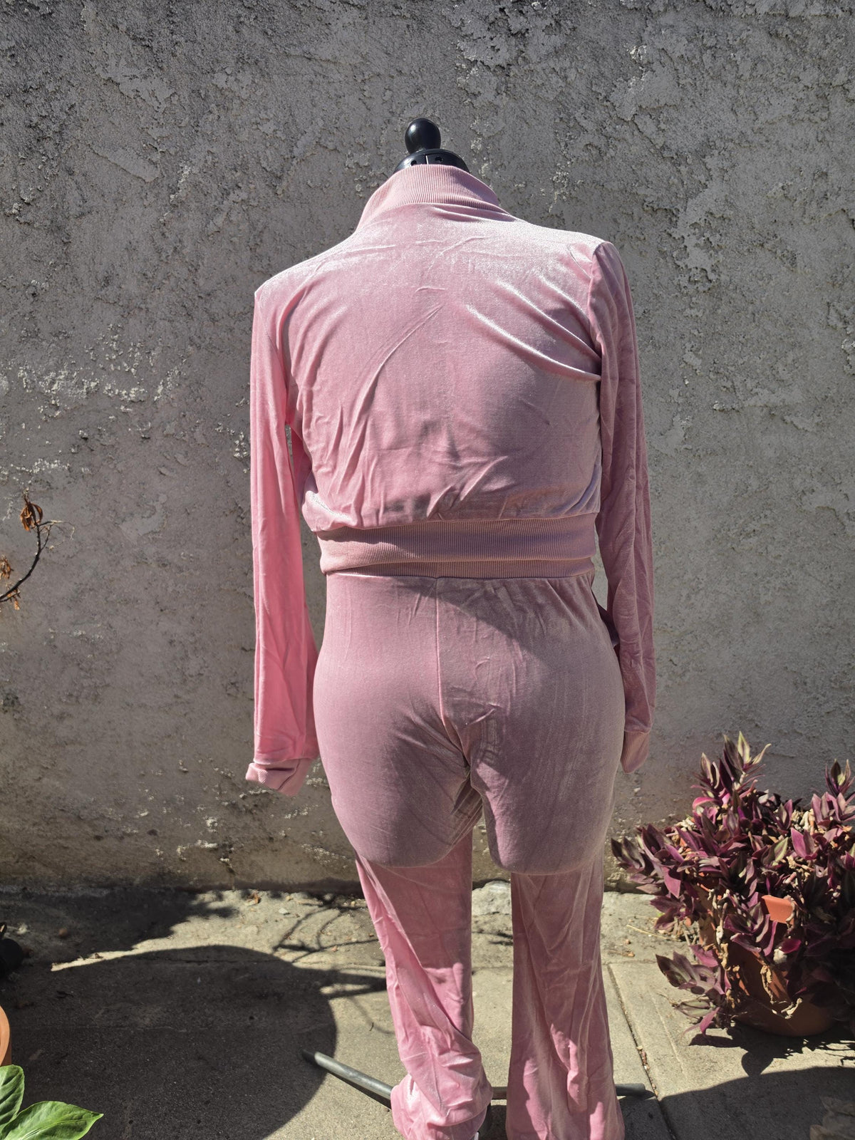 The Tryouts Velour Jogger Set | Y2K Fashion | PINK