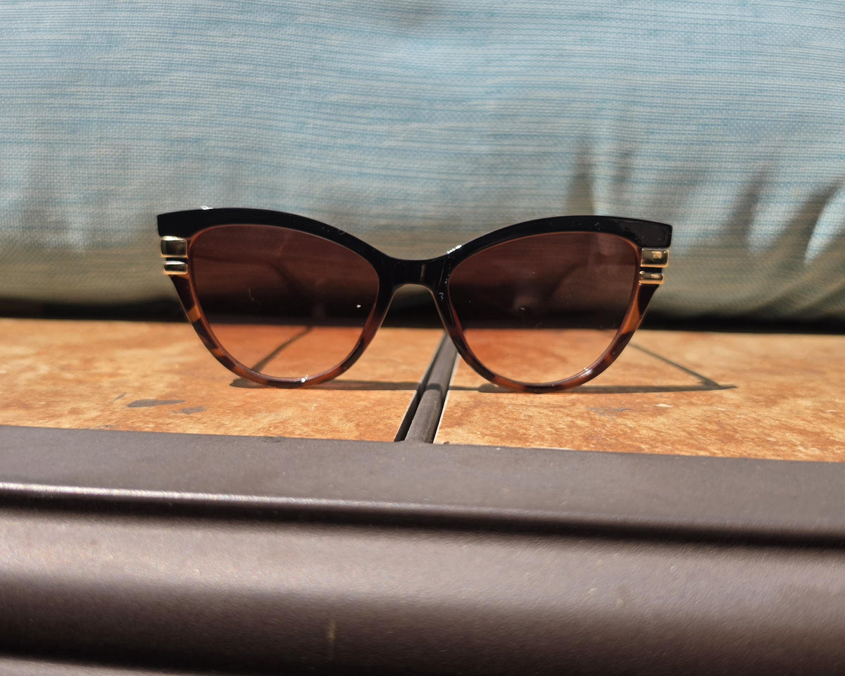 Be Careful Vintage Cat Eye Sunglasses