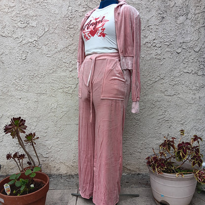 Blossom Luxurious Velour 2 Piece Tracksuit