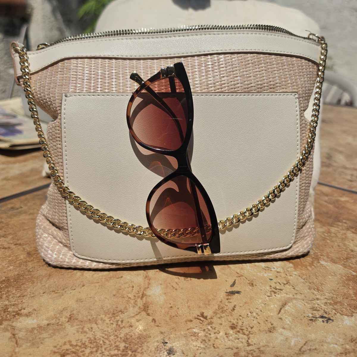 Be Careful Vintage Cat Eye Sunglasses