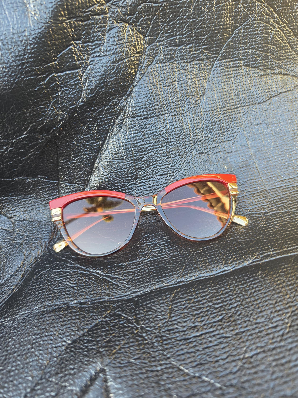 Be Careful Vintage Cat Eye Sunglasses