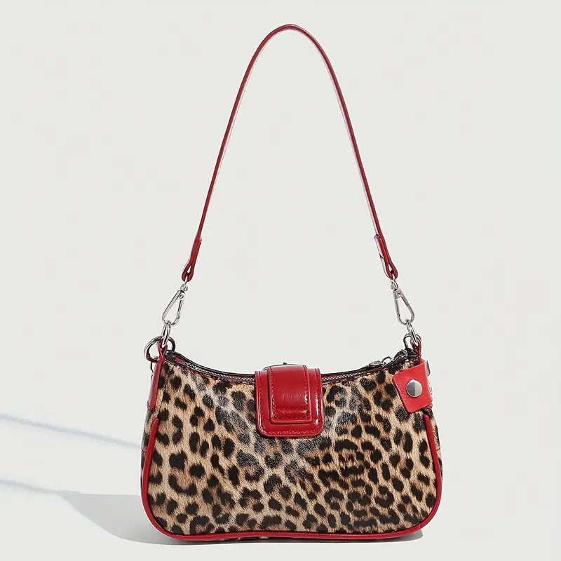 Run The Town Vintage Clutch Bag - Animal