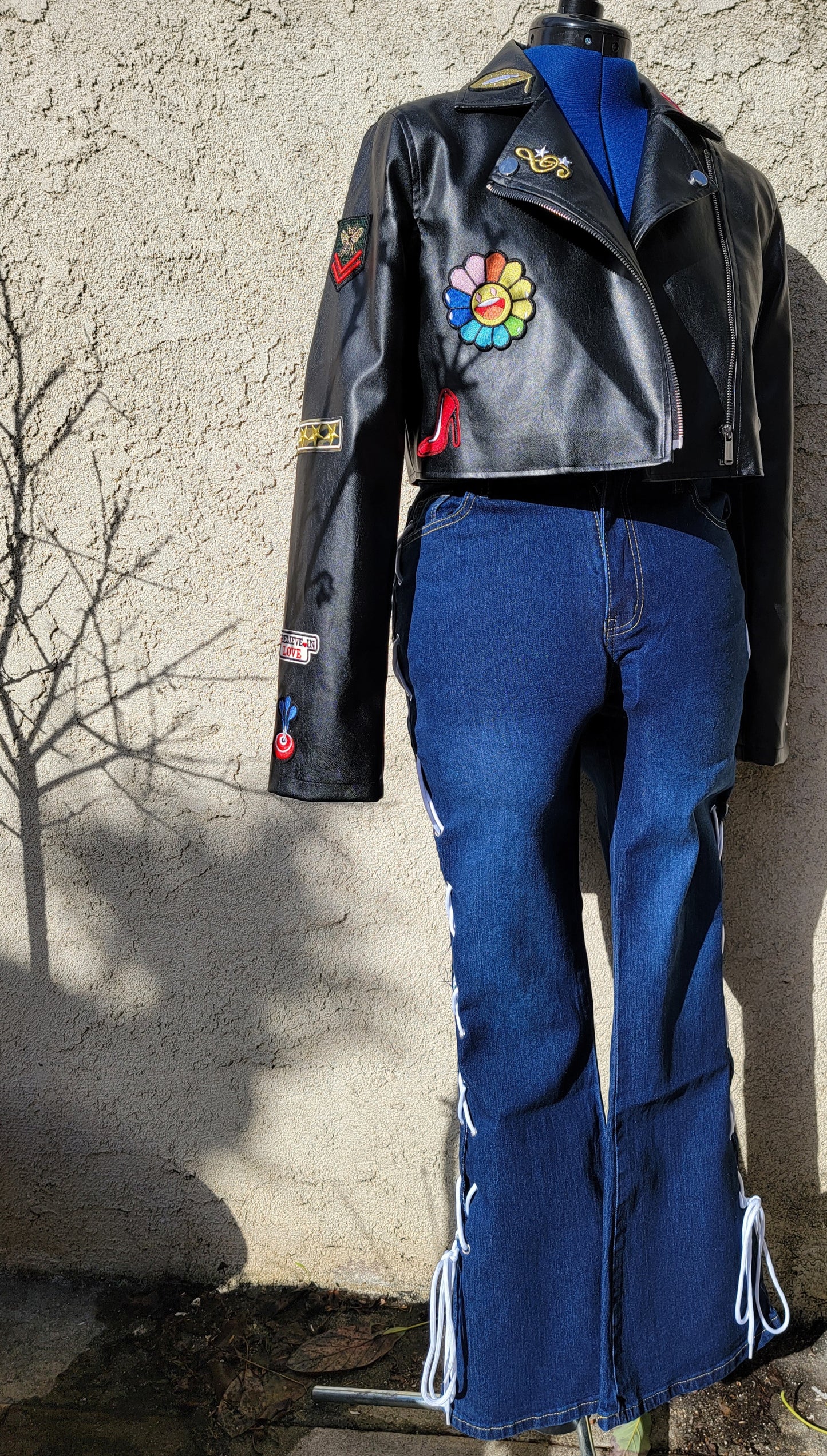 CaliGirl Laced flare jeans